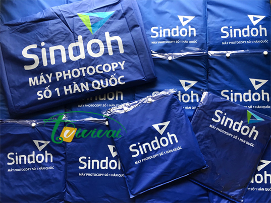 Áo mưa quảng cáo-khách hàng SINDOH HÀN QUỐC