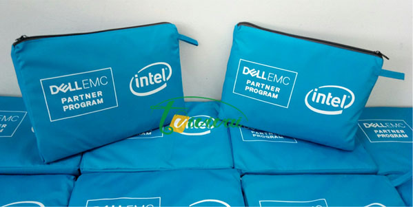 Áo mưa quà tặng siêu nhẹ-khách hàng DELL-EMC