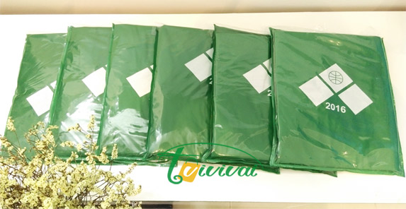 Áo mưa quảng cáo siêu nhẹ-khách hàng VINEXAD