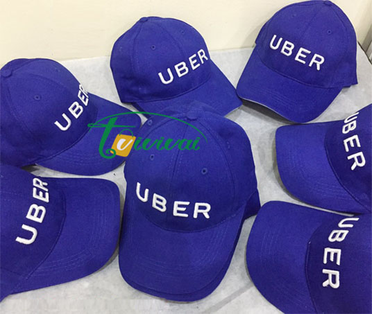 Mũ lưỡi trai quà tặng – khách hàng UBER VIỆT NAM
