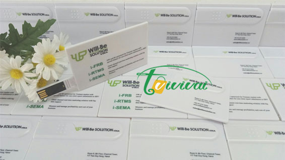 USB NAMECARD QUÀ TẶNG – KHÁCH HÀNG Will Be SOLUTION