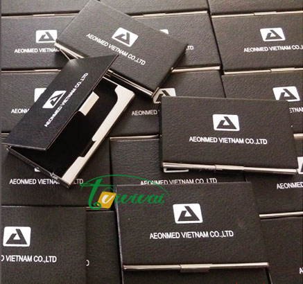 Hộp đựng namecard cao cấp-khách hàng AEONMED VIỆT NAM
