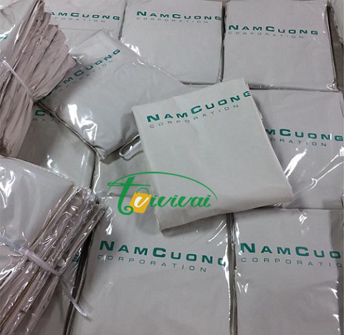 Áo mưa quà tặng in logo quảng cáo – khách hàng TẬP ĐOÀN NAM CƯỜNG
