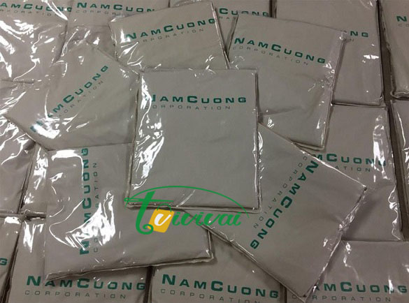 Áo mưa quà tặng in logo quảng cáo - khách hàng TẬP ĐOÀN NAM CƯỜNG