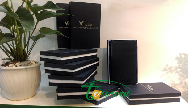 Bao đựng hộ chiếu bằng da cao cấp - khách hàng V MEDIA