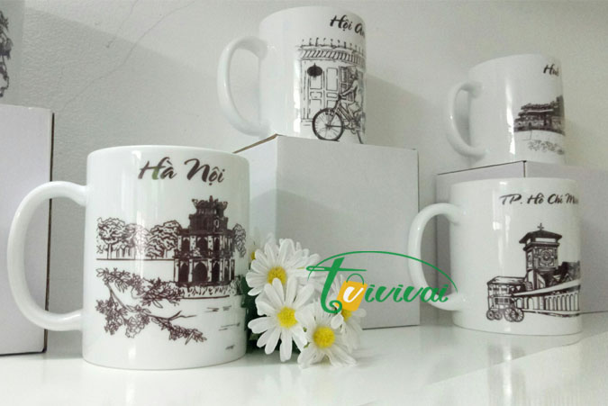 Cốc sứ quà tặng – khách hàng BẢO HIỂM NHÂN THỌ FUBON