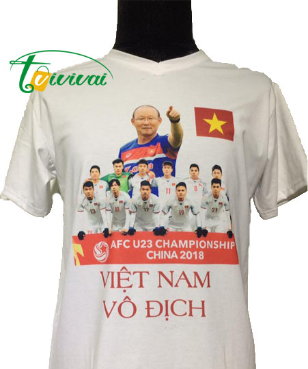 Áo phông quà tặng cổ vũ – đội tuyển bóng đá U23 VIỆT NAM