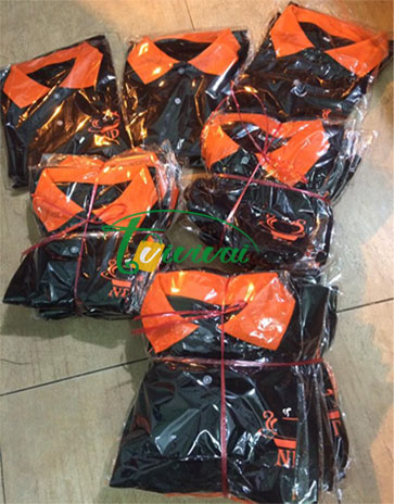 Áo đồng phục nhân viên - khách hàng nhà hàng NGỌC DŨNG