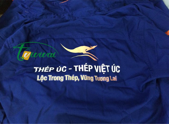 Đồng phục bảo hộ lao động – khách hàng THÉP VIỆT-ÚC