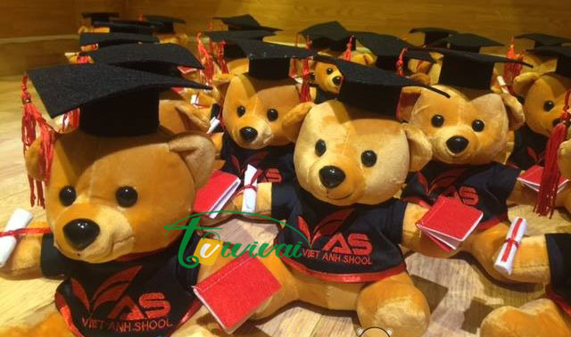 Gấu bông quà tặng thương hiệu - trường mầm non VIỆT ANH SCHOOL