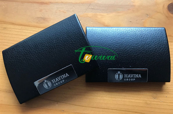 Hộp namecard quà tặng cao cấp-khách hàng HAVINA
