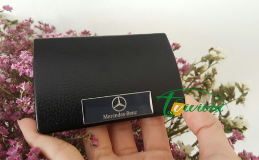 Hộp đựng namecard da cao cấp-khách hàng Mercedes Benz