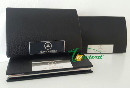 Hộp đựng namecard da cao cấp-khách hàng Mercedes Benz