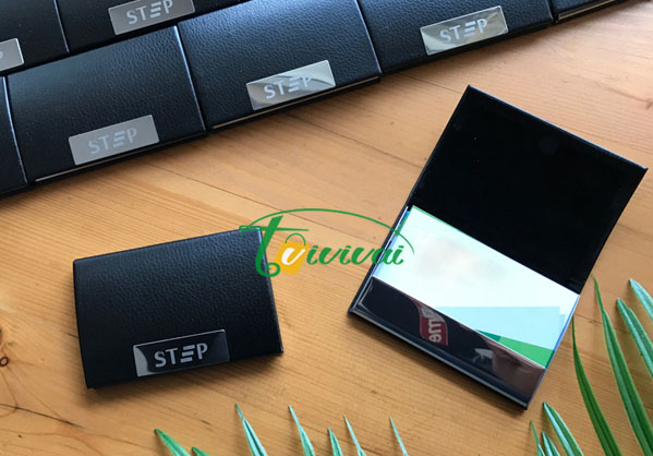 Hộp namecard quà tặng cao cấp-khách hàng STEP