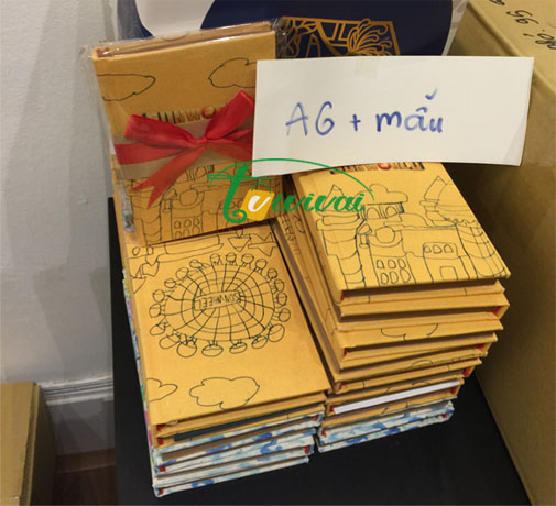 Sổ quà tặng bìa vải A5, A6 – Tập đoàn SUN GROUP