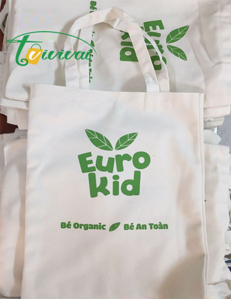 Túi vải bố canvas quà tặng - khách hàng EURO KID