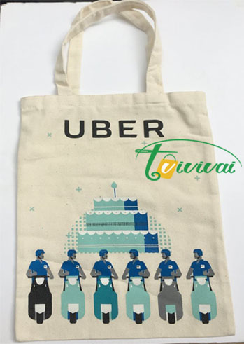 Túi vải bố Canvas-khách hàng UBER BIKE VIỆT NAM