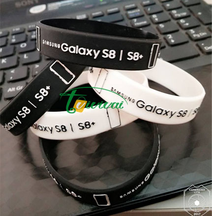 Vòng tay cao su-khách hàng SamSung S8/S8+