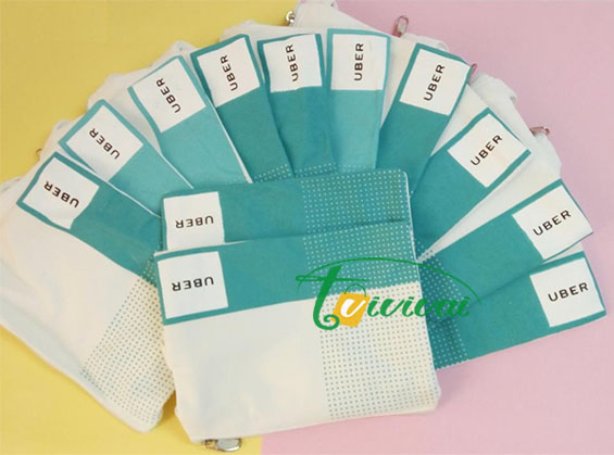 Ví vải bố canvas quà tặng – khách hàng UBER VIỆT NAM