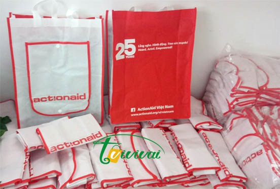 Túi vải không dệt-khách hàng ACTION AID VN