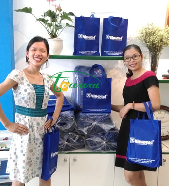 Túi vải không dệt-khách hàng VINEXAD