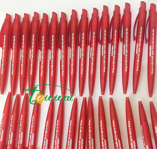 Bút bi nhựa quà tặng quảng cáo dược phẩm ANGOBIN