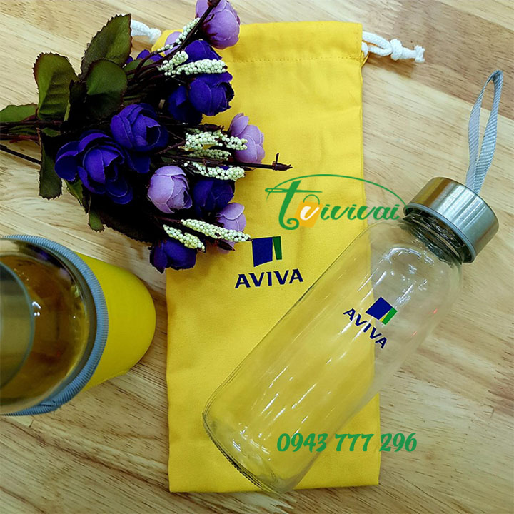 Bình nước quà tặng – khách hàng VIETIN AVIVA