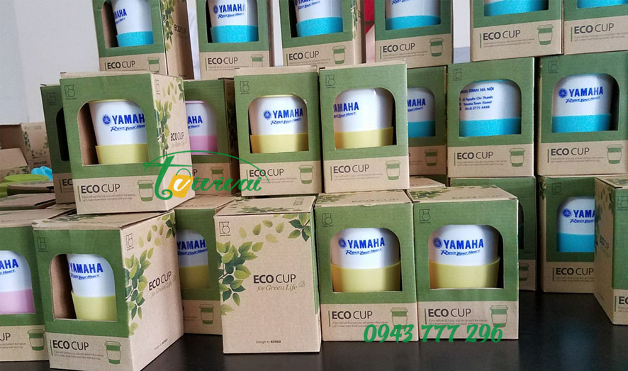 QUÀ TẶNG CỐC SỨ HÀN QUỐC – khách hàng YAMAHA VN