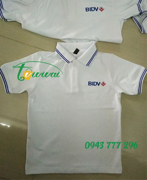 Áo thun đồng phục nhân viên – NGÂN HÀNG BIDV