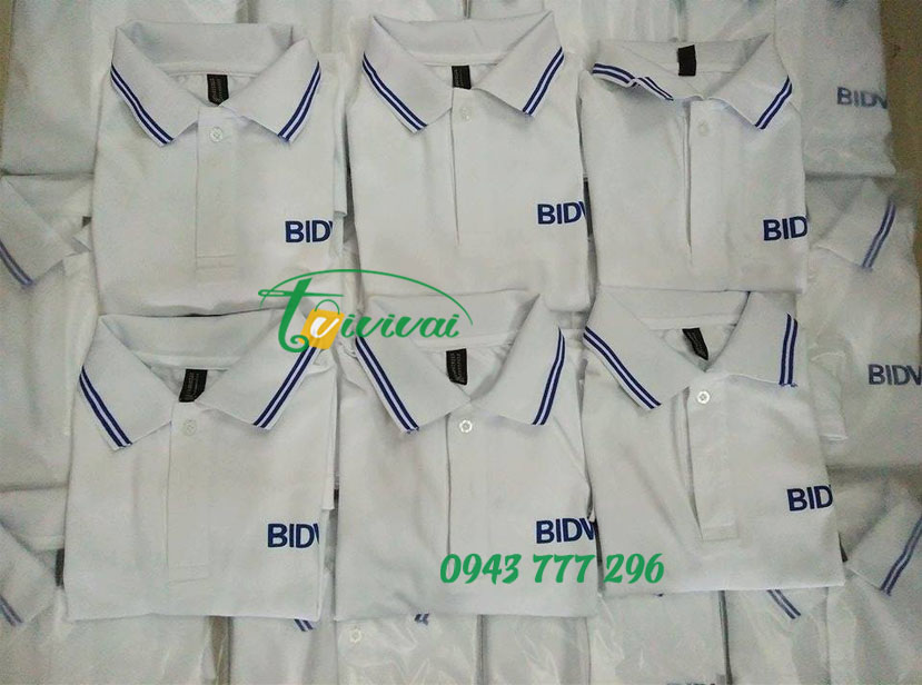 Áo thun đồng phục nhân viên – NGÂN HÀNG BIDV
