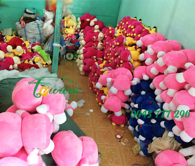 Gấu bông quà tặng thương hiệu - khách hàng mầm non ANH KIM ĐỒNG