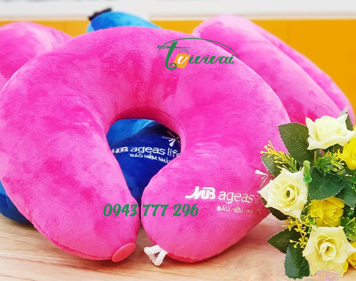 Gối đỡ cổ quà tặng – khách hàng BẢO HIỂM QUÂN ĐỘI MB