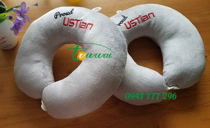 Gối đỡ cổ quà tặng – ĐH KHOA HỌC & CÔNG NGHỆ NHẬT BẢN UST