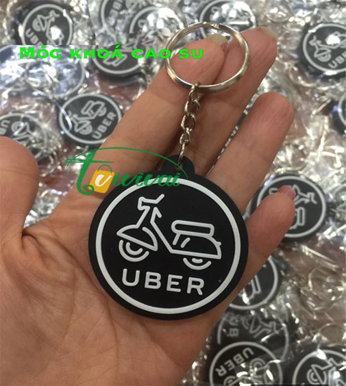 Móc khóa cao su quà tặng – khách hàng UBER VIỆT NAM