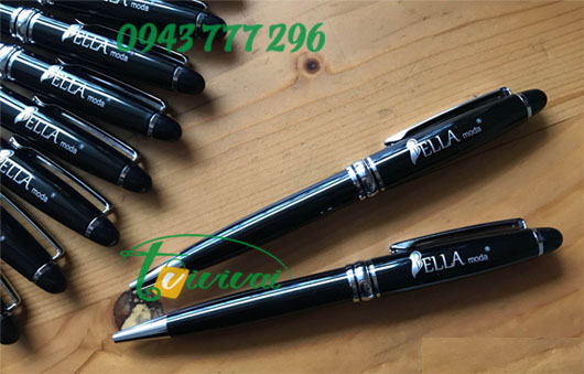 BÚT KÝ QUÀ TẶNG IN LOGO CAO CẤP – khách hàng Thời trang BELLA