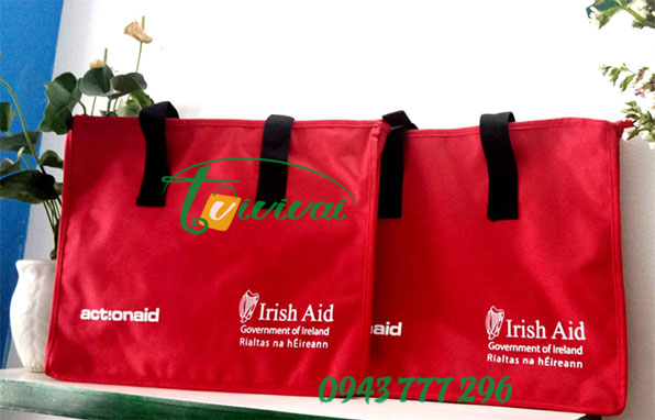 Túi vải bố quà tặng quảng cáo – khách hàng ACTIONAID
