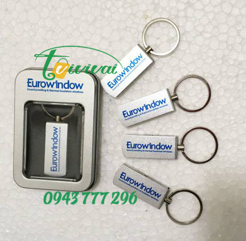 USB xoay Kim loại quà tặng cao cấp – khách hàng EUROWINDOW