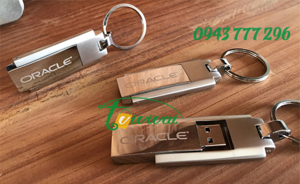 USB Kim loại quà tặng cao cấp – khách hàng ORACLE VIỆT NAM
