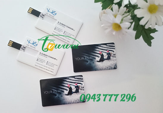 USB THẺ NAMECARD QUÀ TẶNG – Khách hàng HG TRAVEL