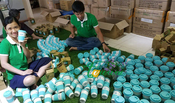 Cốc sứ quà tặng cao cấp - khách hàng TRƯỜNG NGUYỄN SIÊU