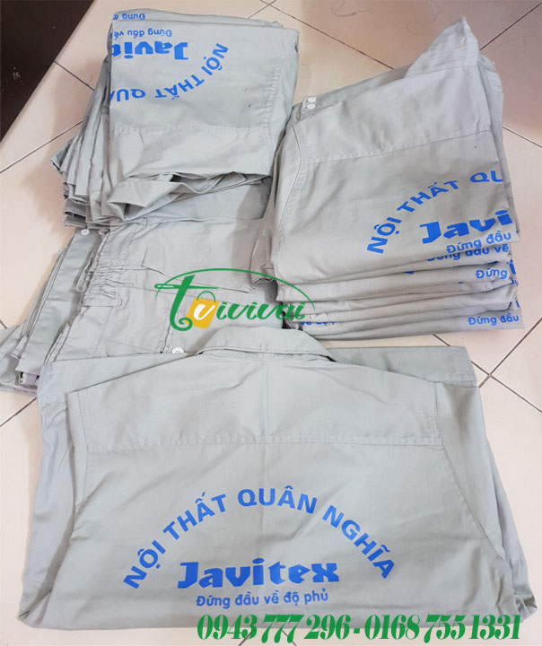 Đồng phục áo bảo hộ lao động – khách hàng SƠN JAVITEX