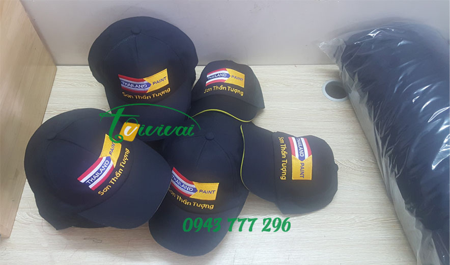 Mũ lưỡi trai kaki thời trang đồng phục công ty CP THAI LAND PAINT
