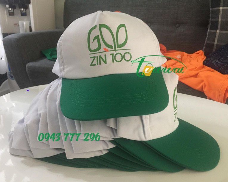 Mũ lưỡi trai đồng phục - khách hàng CÔNG TY GẠO ZIN 100