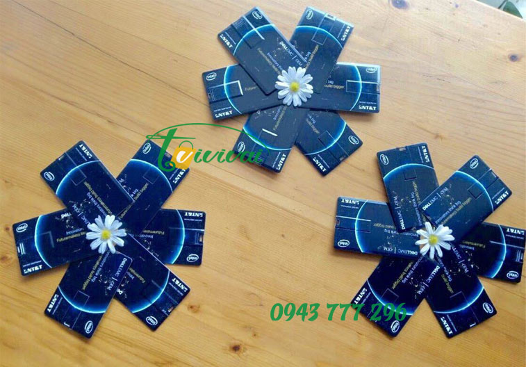 USB namecard quà tặng – khách hàng DELL/EMC