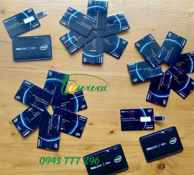USB namecard quà tặng - khách hàng DELL/EMC