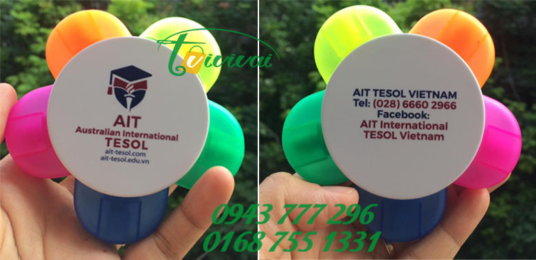 Bút nhớ dòng hình hoa – HỌC VIỆN ĐÀO TẠO GIÁO DỤC QUỐC TẾ ÚC AIT TESOL