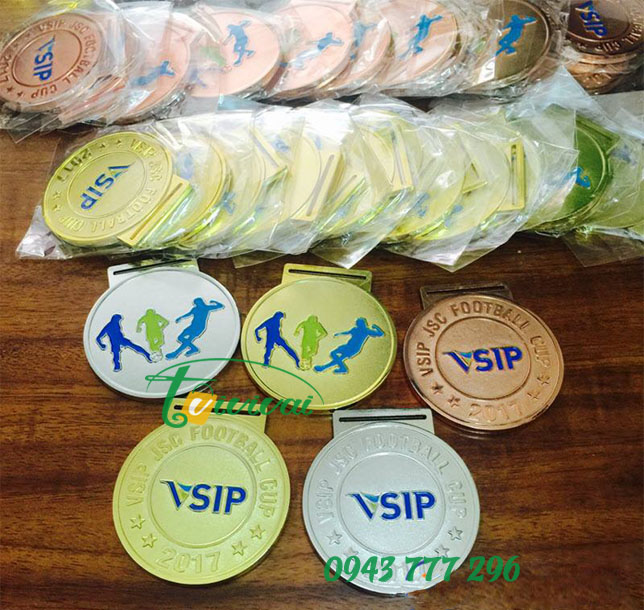 Huy chương giải bóng đá CÔNG TY VSIP JSC CUP