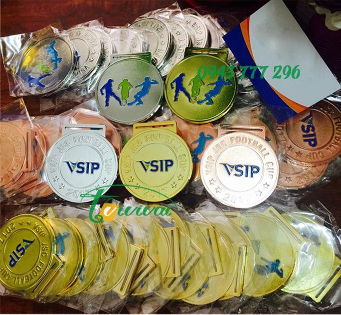 Huy chương giải bóng đá CÔNG TY VSIP JSC CUP