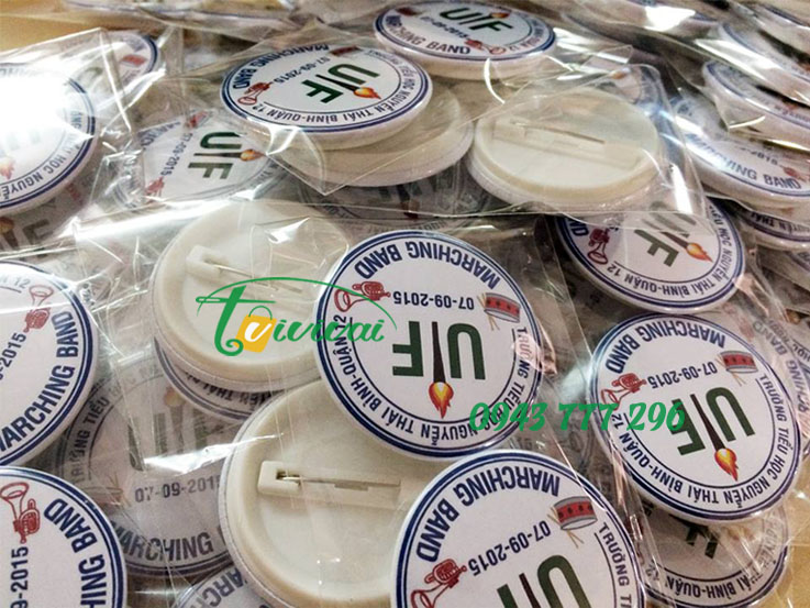Huy hiệu quà tặng học sinh Trường tiểu học NGUYỄN THÁI BÌNH