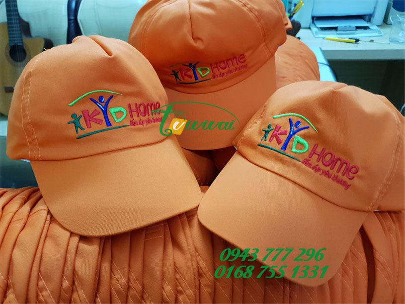 Mũ lưỡi trai trẻ em – khách hàng MẦM NON IKID HOME
